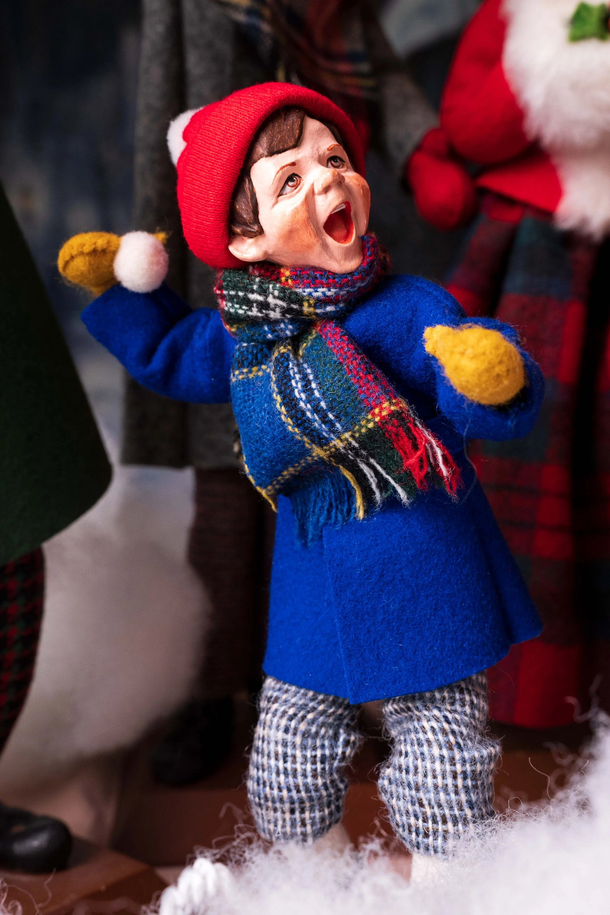 Miss Noel - Carollers Heirloom Condition Signed by Jan Simpich